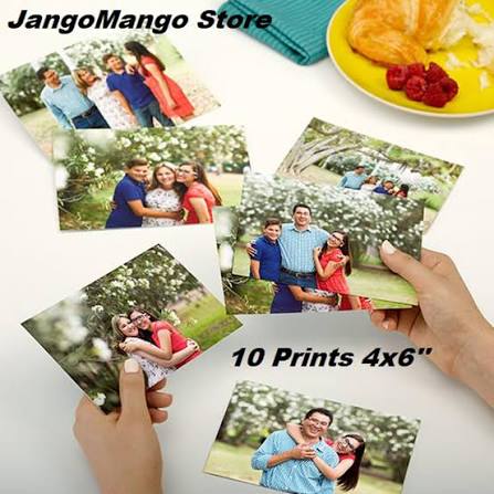 100 Photo Prints (4x6 Inches - Waterproof Glossy)