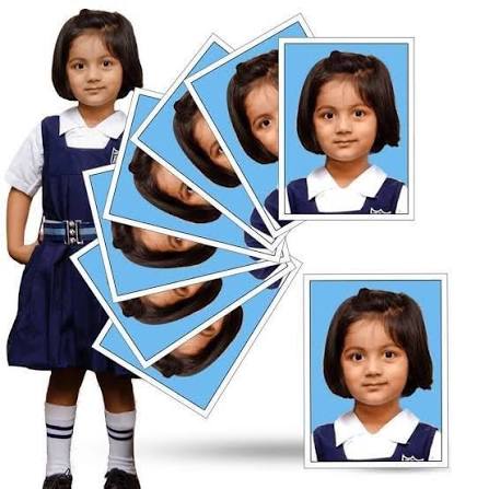 50 Passport Size Photo Prints (Set)