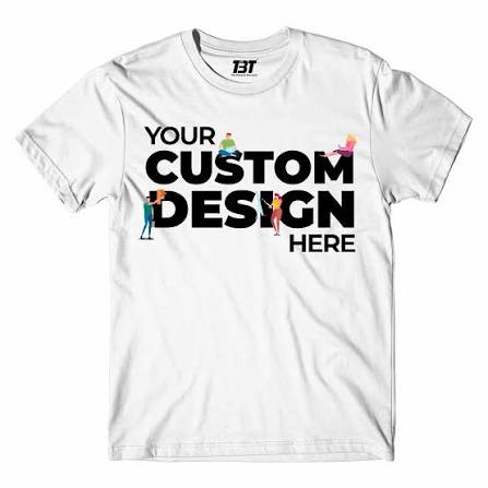 T-Shirt Print (White Color)